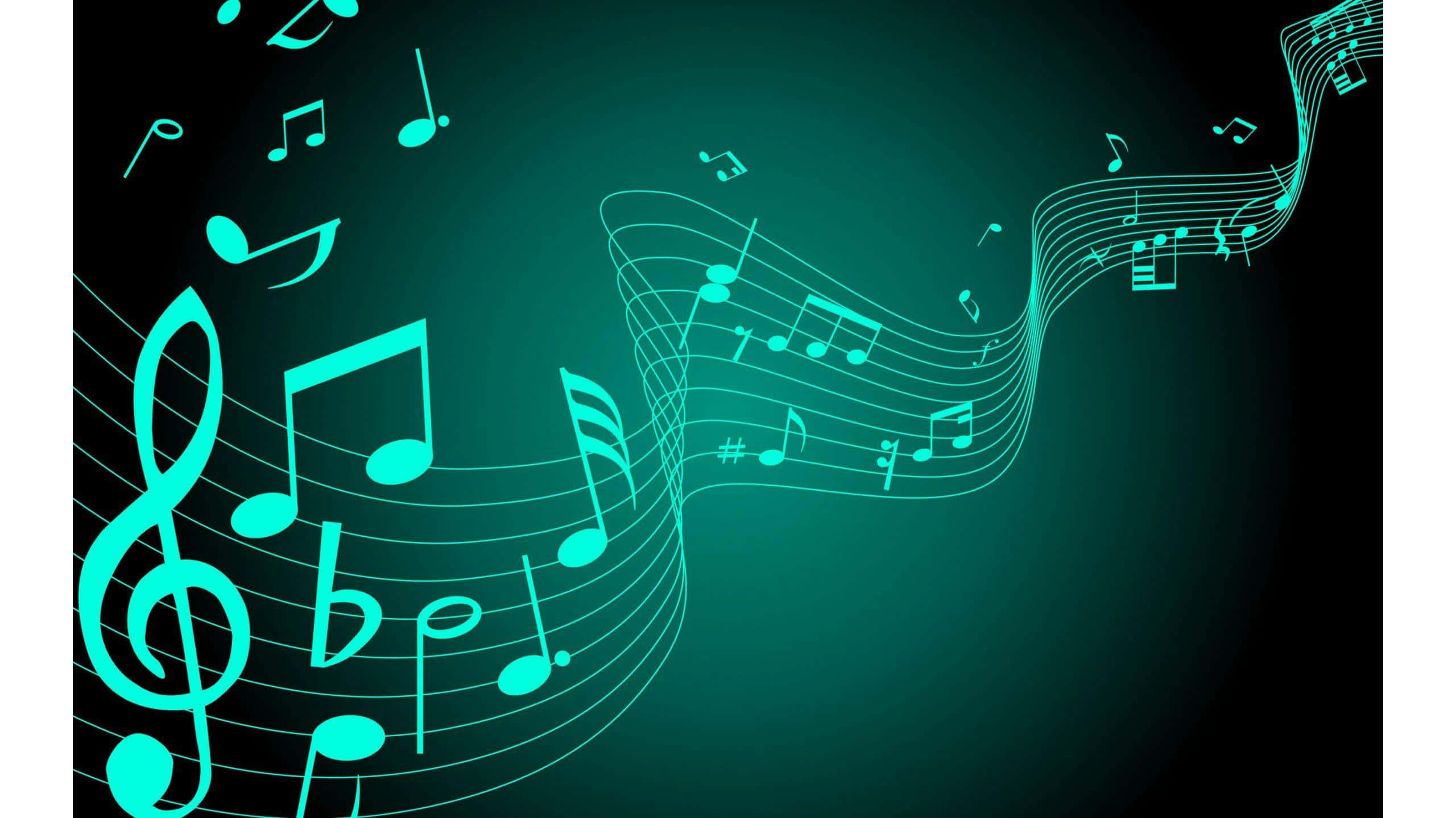 harmony, 2560 x 1440, teal, 2K Desktop Wallpaper