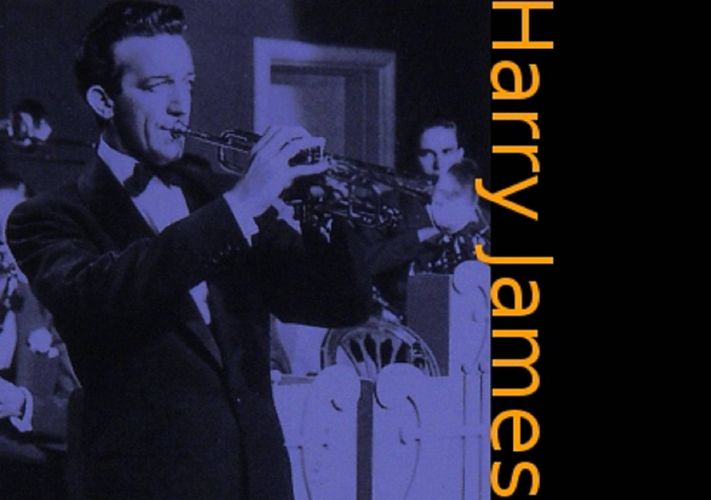 Harry James, trumpet, dimly lit jazz club, HD Desktop Wallpaper