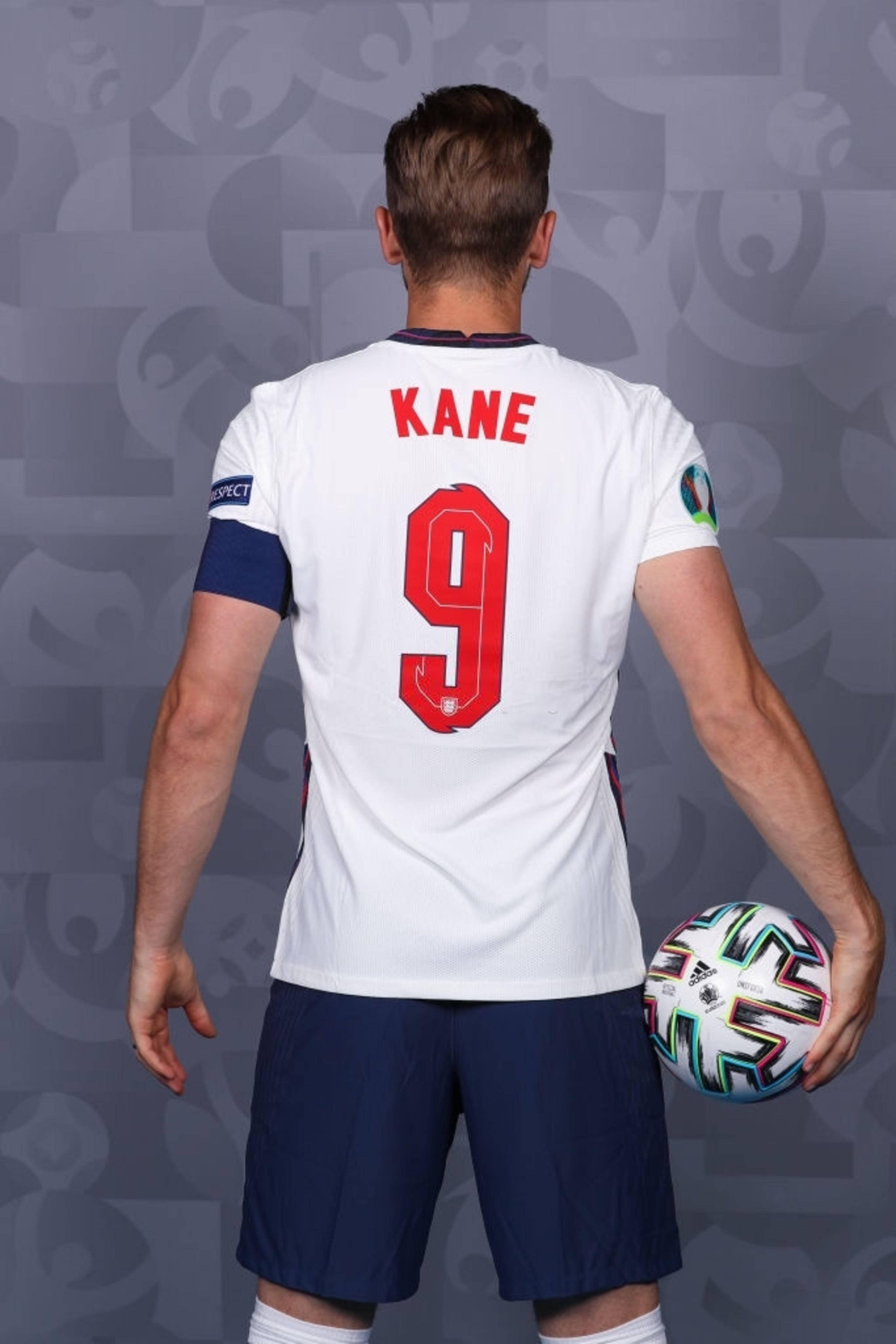 Harry Kane, 9 jersey, white jersey, 4K Phone Wallpaper