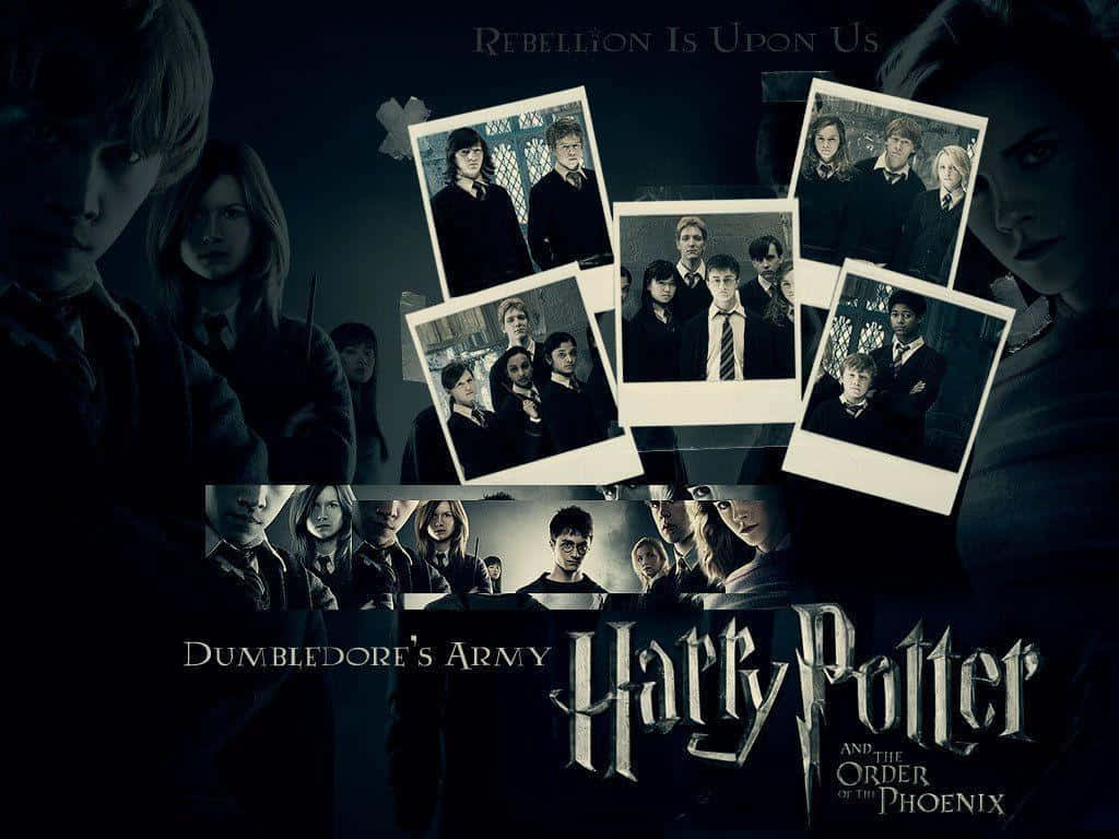 Harry Potter, ensemble cast, school uniforms, SD Desktop Wallpaper