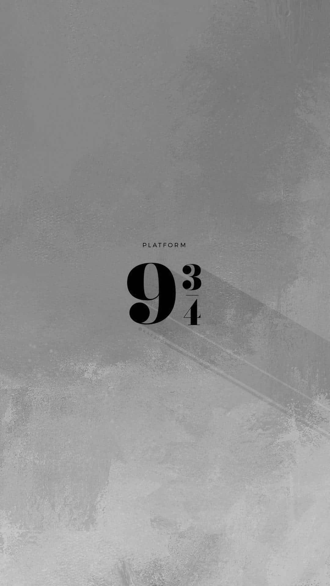 Harry Potter, monochrome, black text, Full HD Phone Wallpaper
