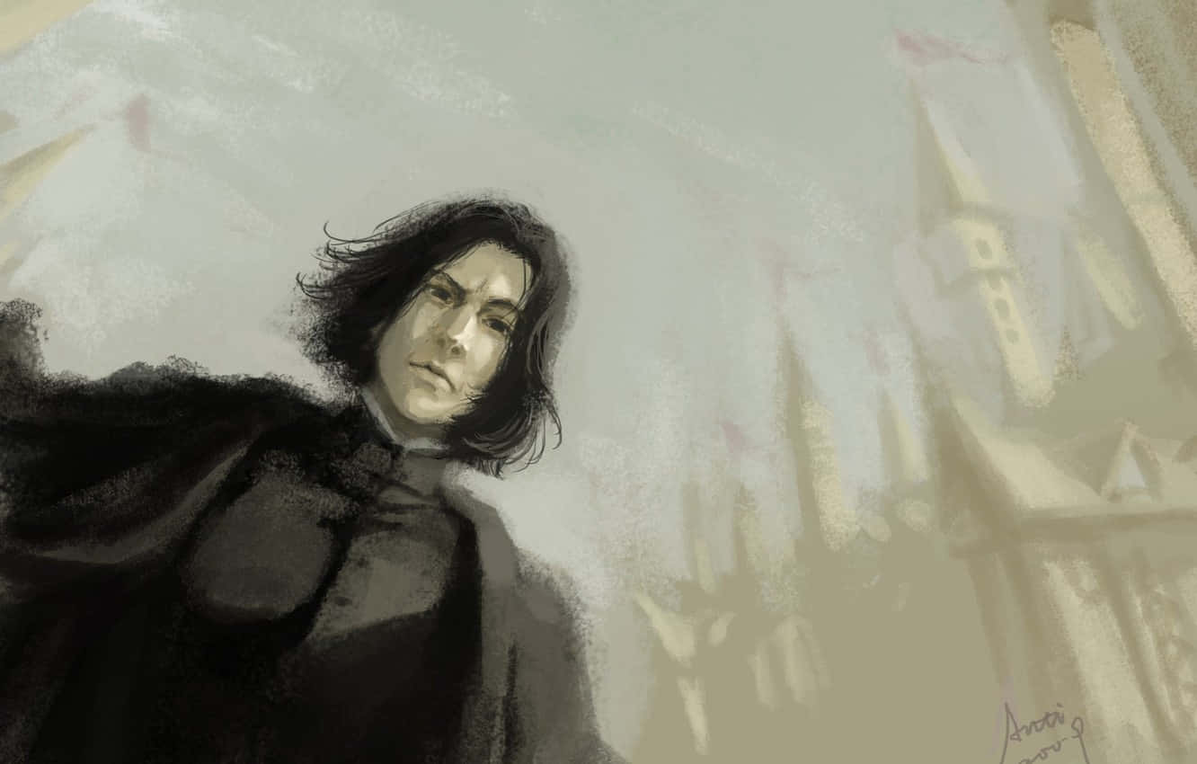 Harry Potter, wizard, dark robes, HD Desktop Wallpaper