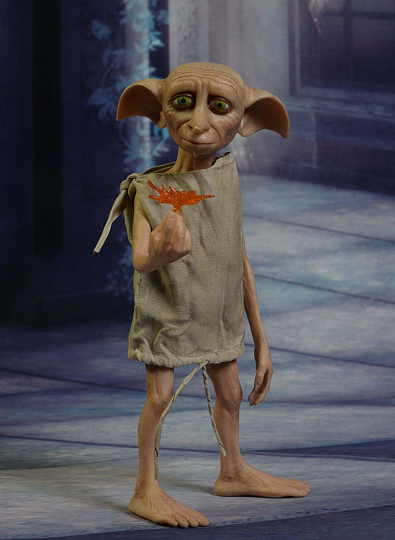 Dobby, house elf, glowing orange object, SD Phone Wallpaper