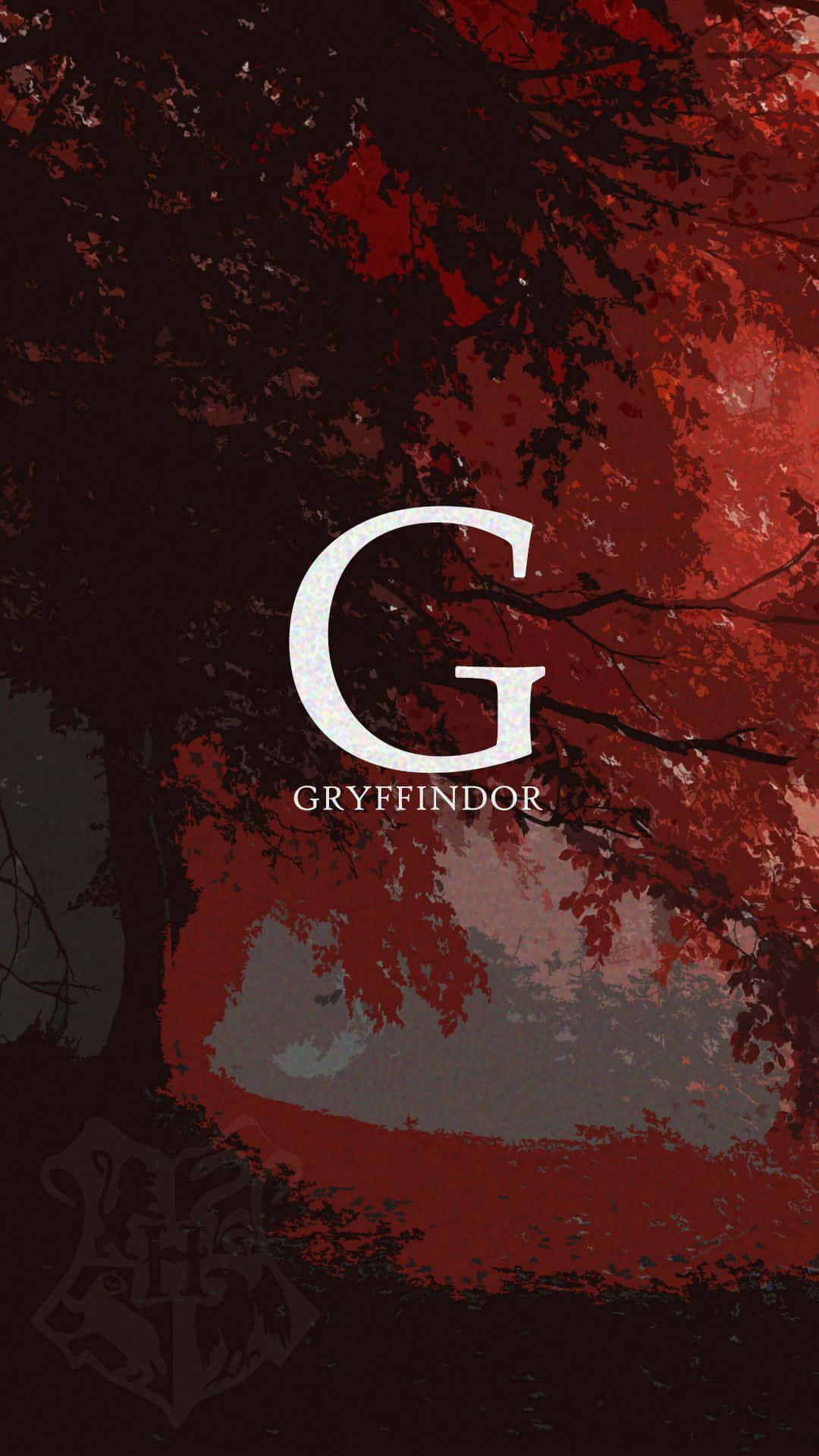 Gryffindor, G logo, dark red, Full HD Phone Wallpaper