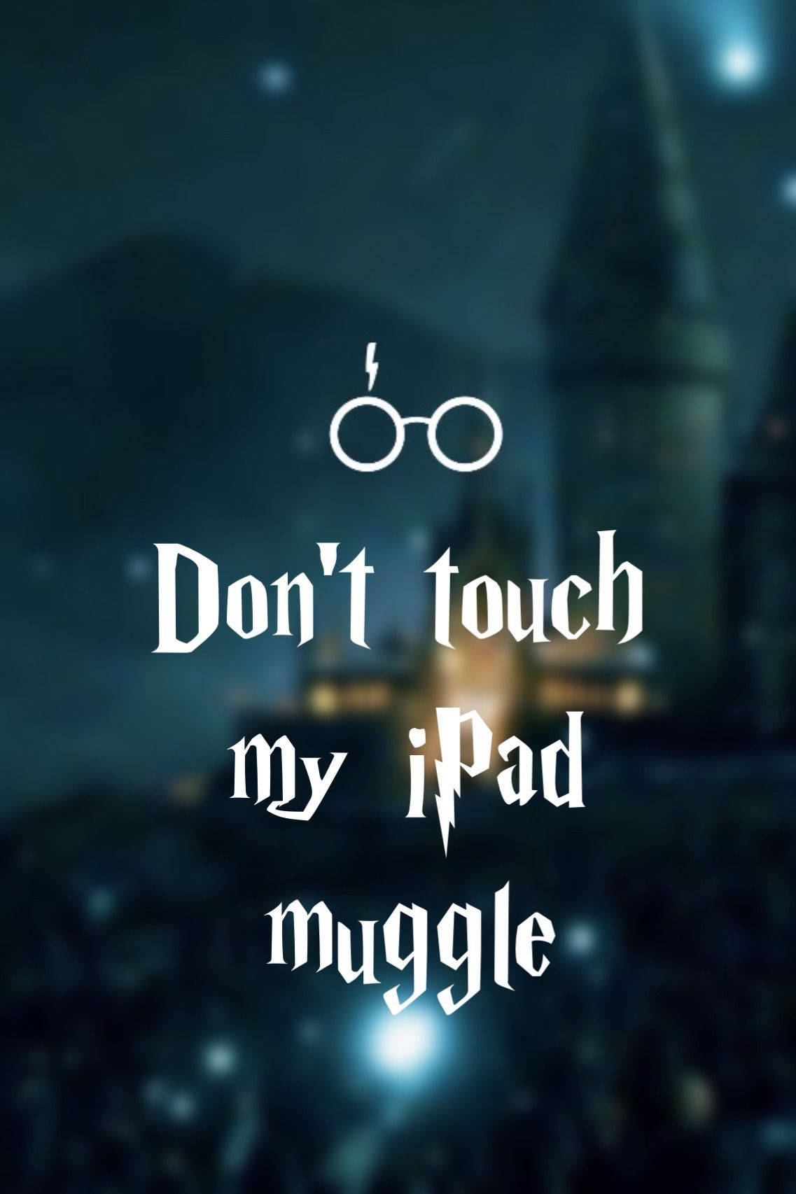 Harry Potter, iPad, starry night sky, HD Phone Wallpaper