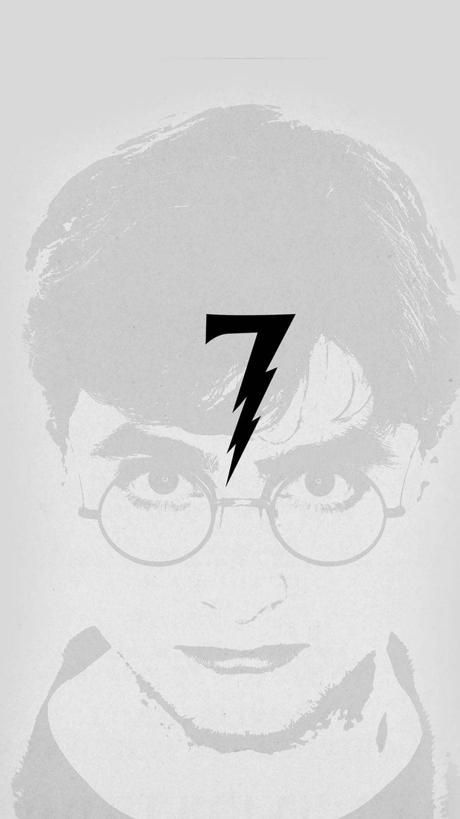 Harry Potter, iPhone, minimalist, HD Phone Wallpaper