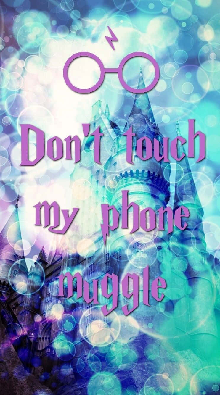 Harry Potter Muggle, purple glasses, lightning bolt icon, HD Phone Wallpaper