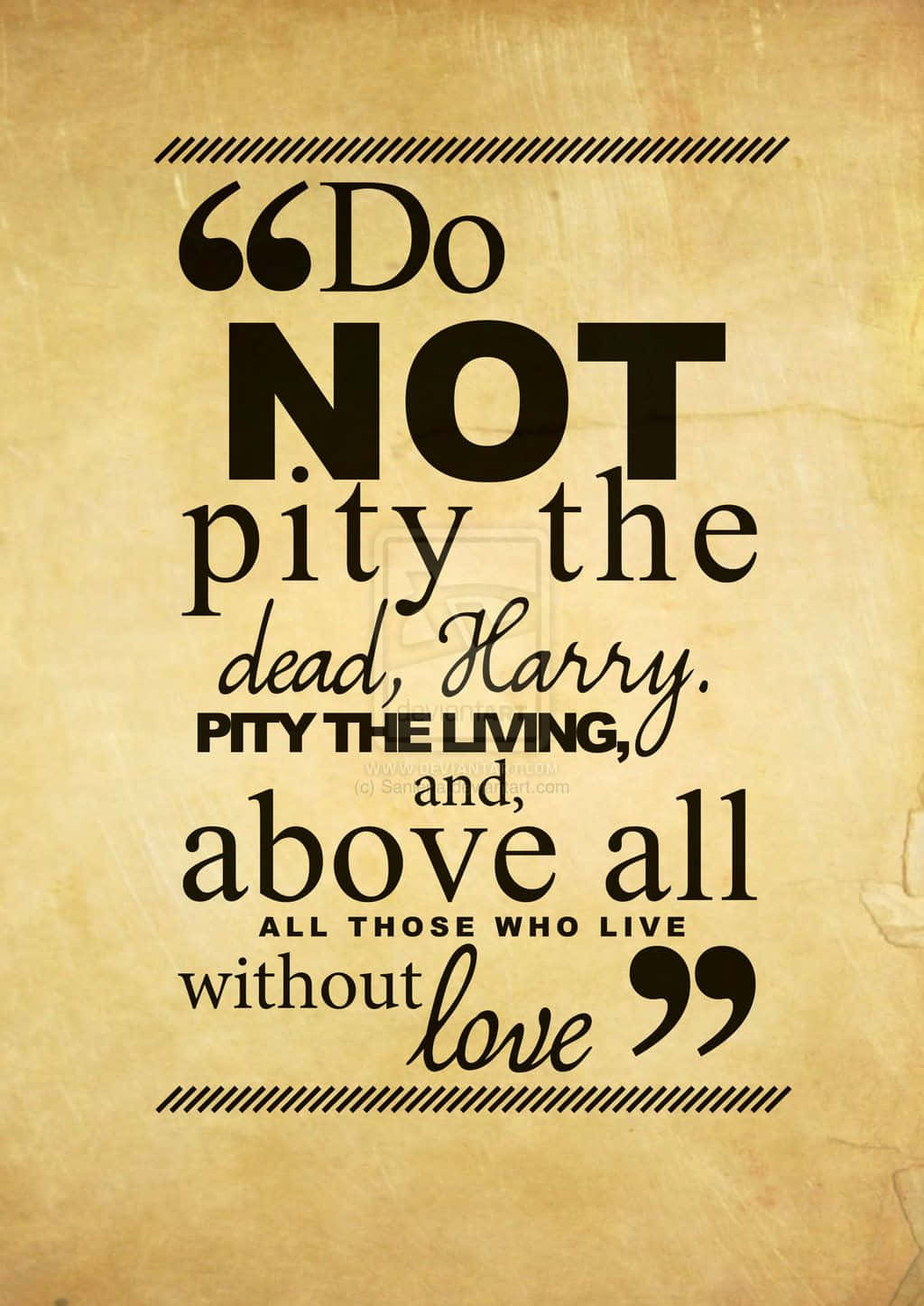 Harry Potter, parchment, black quote, HD Phone Wallpaper