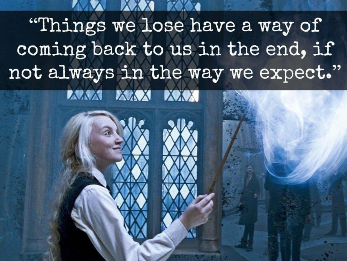 Harry Potter, young witch, blonde hair, SD Desktop Wallpaper