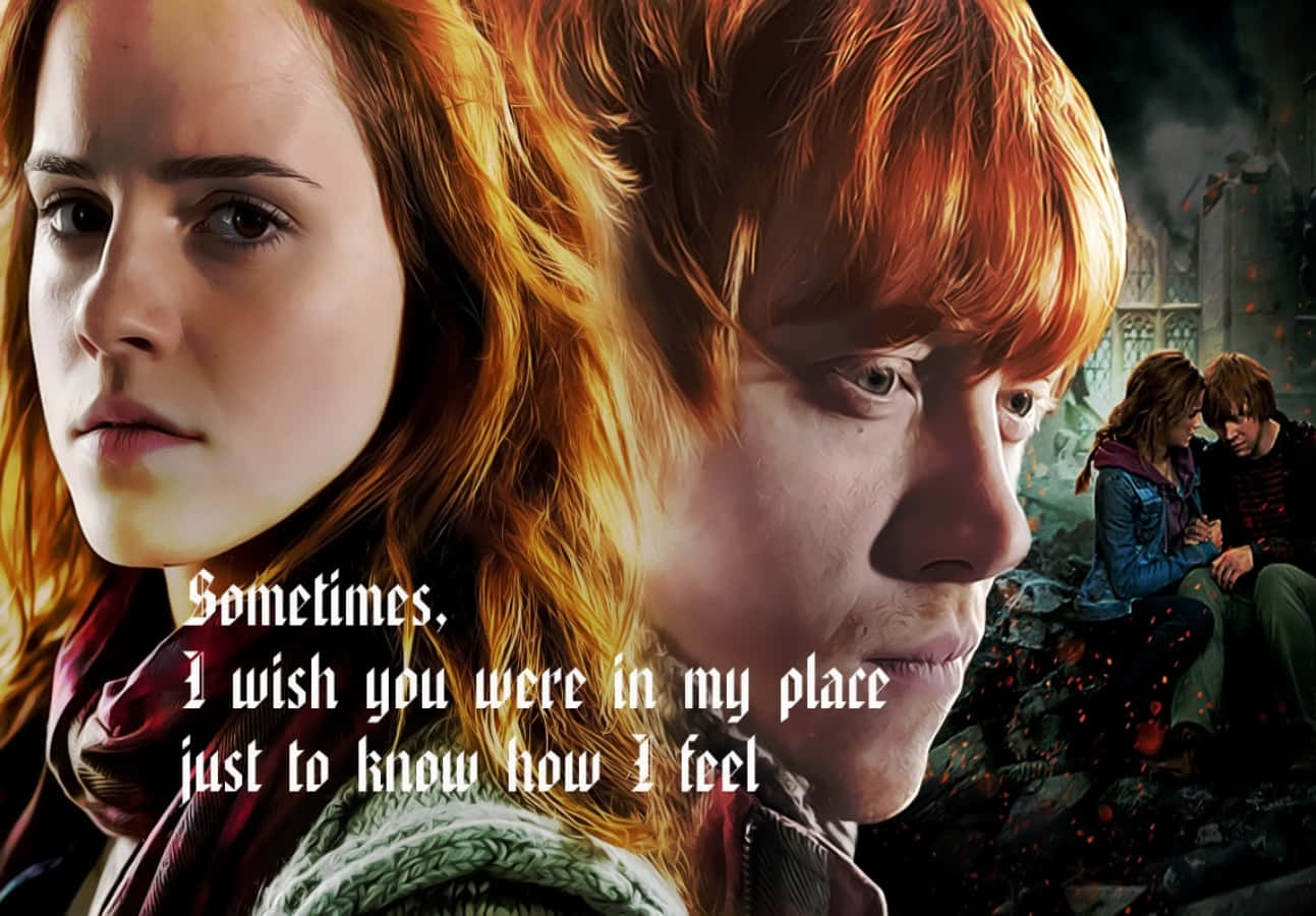 Harry Potter, Harry Potter characters, emotional text overlay, HD Desktop Wallpaper