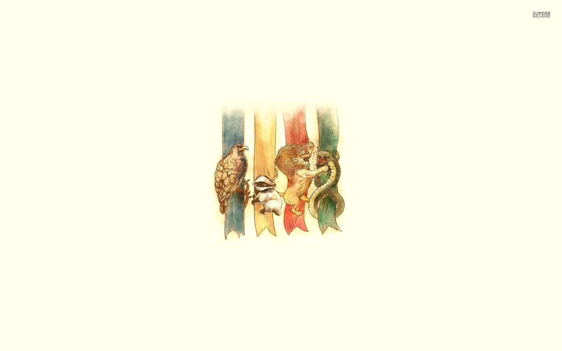 Harry Potter, Ravenclaw, Ravenclaw Crest, Full HD Desktop Wallpaper