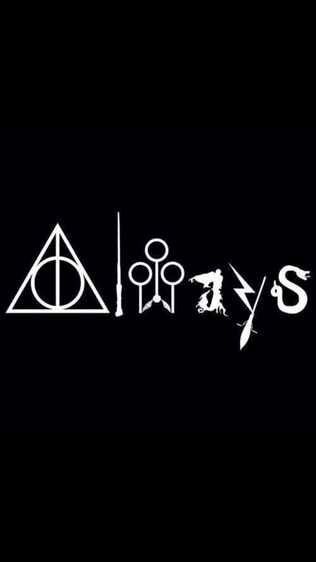 Harry Potter, Always, white, SD Phone Wallpaper