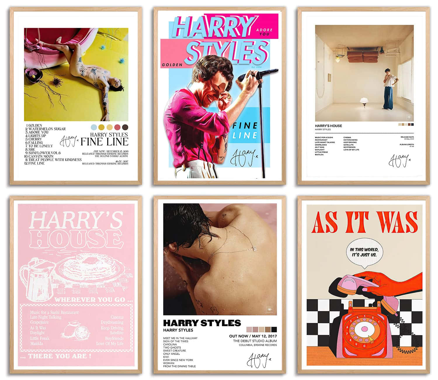 Harry Styles, album cover, framed, HD Desktop Wallpaper