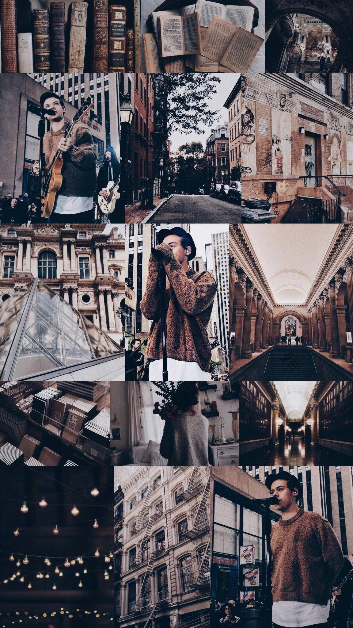 Harry Styles, urban scenes, musician, Full HD Phone Wallpaper