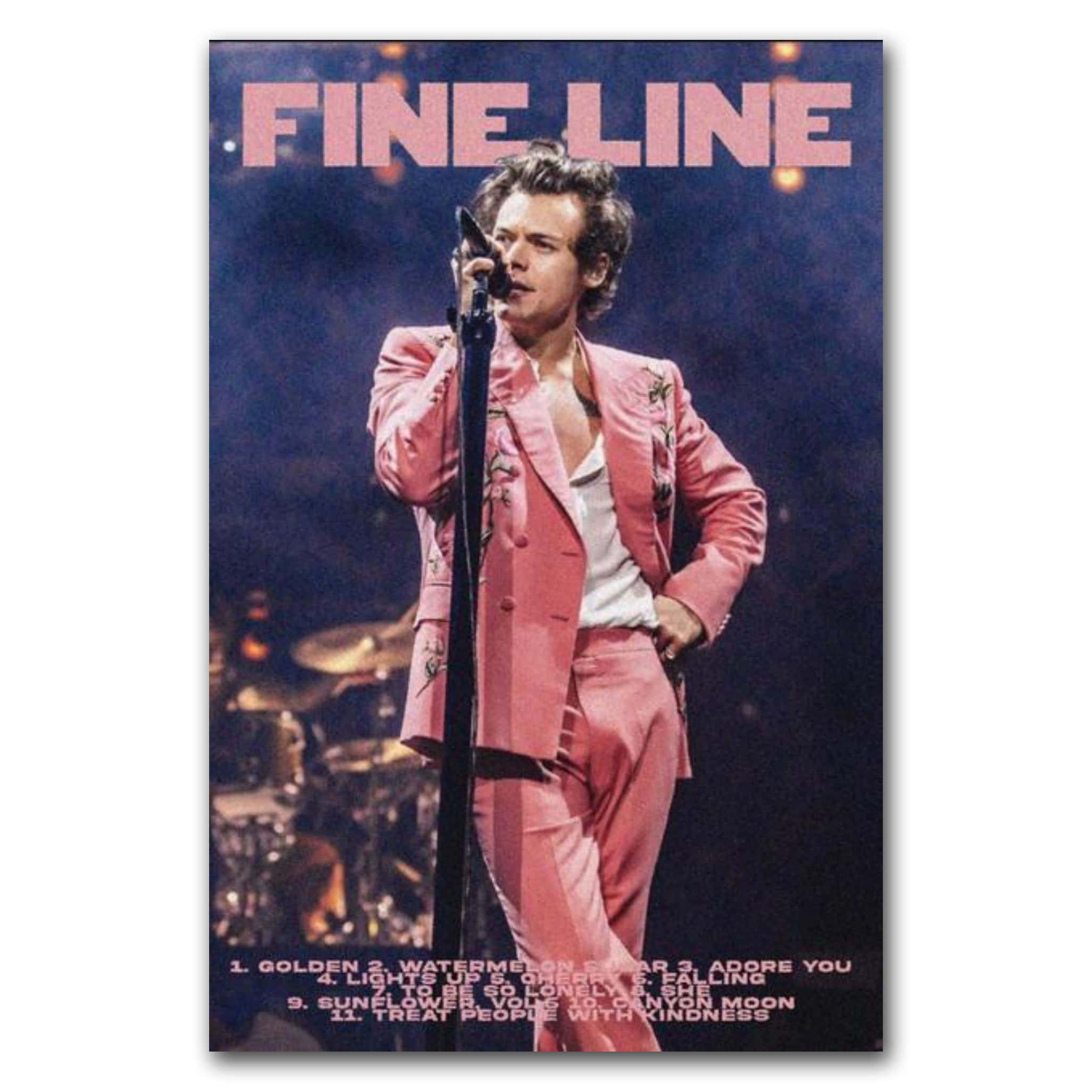 Harry Styles, Fine Line, pink suit, Full HD Desktop Wallpaper