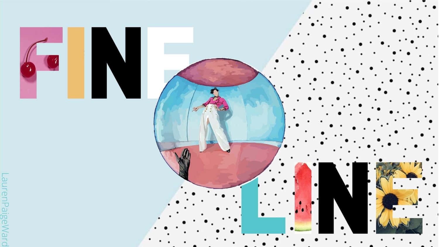 Harry Styles Fine Line, glass sphere, bold graphic elements, HD Desktop Wallpaper