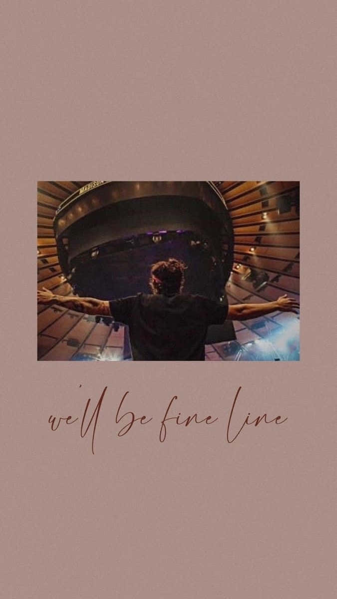 Fine Line, Harry Styles, circular structure, SD Phone Wallpaper