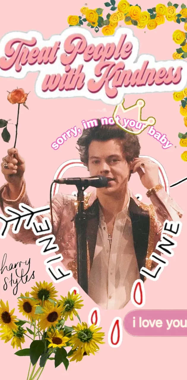 Harry Styles, Fine Line, sunflowers, HD Phone Wallpaper