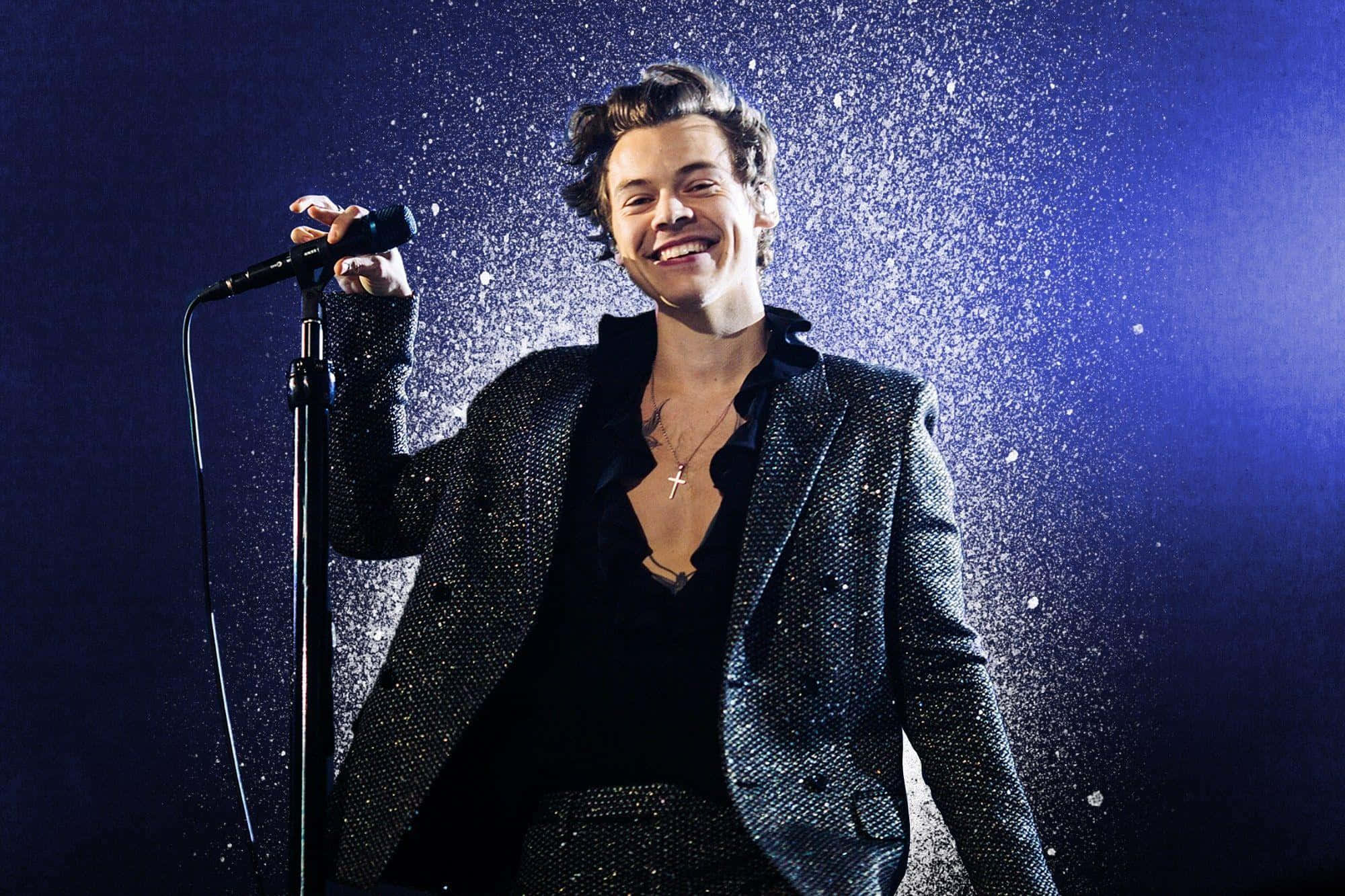 Harry Styles, sparkling jacket, glitter, Full HD Desktop Wallpaper