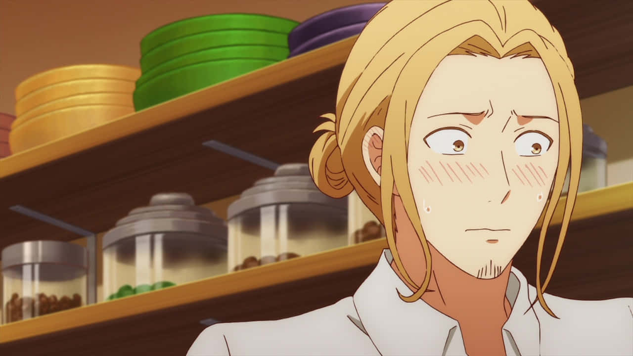 Haruki Nakayama, anime character, blonde, HD Desktop Wallpaper