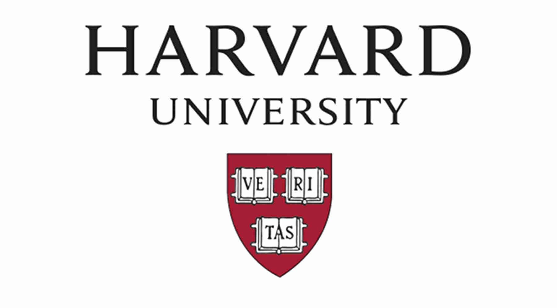 Harvard University, black text, red shield, HD Desktop Wallpaper
