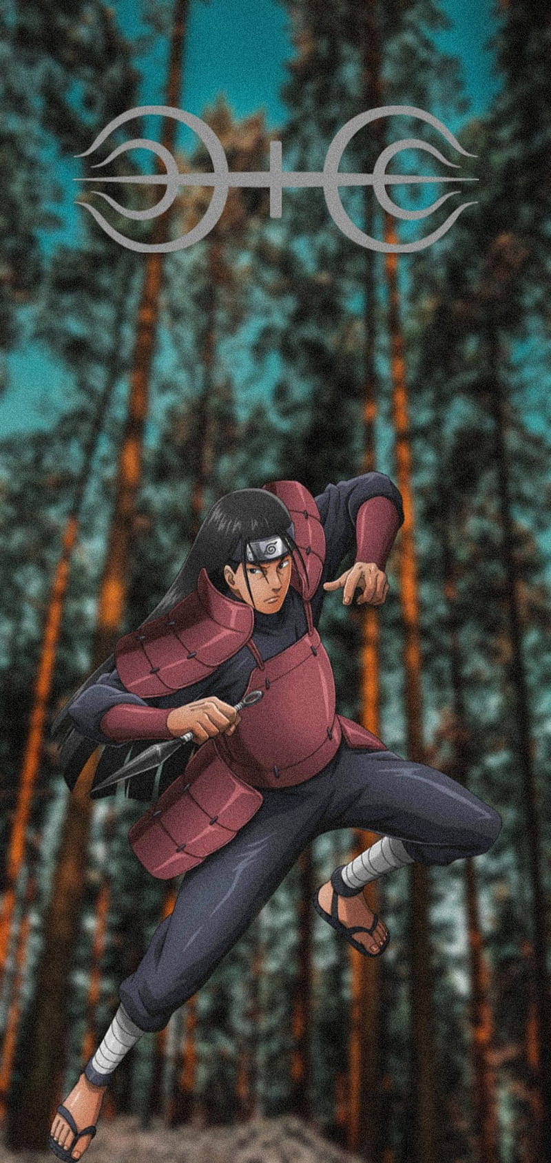 Hashirama Phone, forest, twilight sky, HD Phone Wallpaper