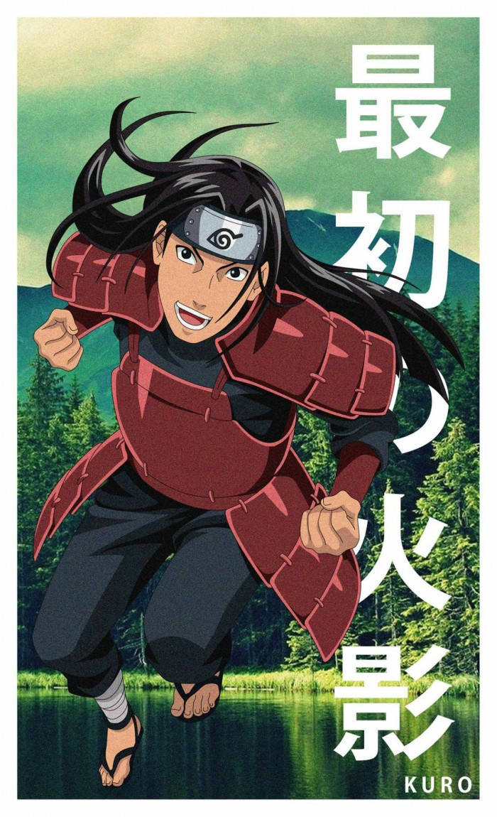 Hashirama Phone, greenery, anime ninja, SD Phone Wallpaper