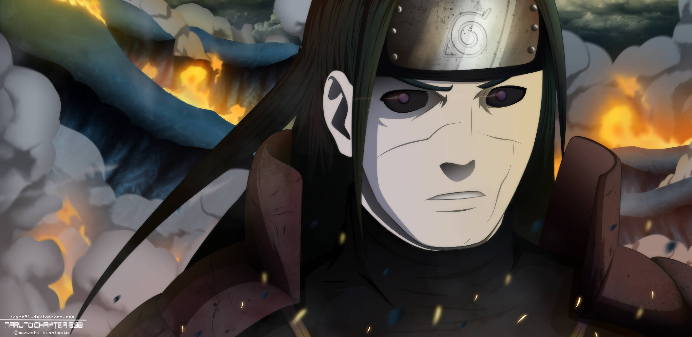 Hashirama Phone, anime ninja, dark hair, Full HD Desktop Wallpaper