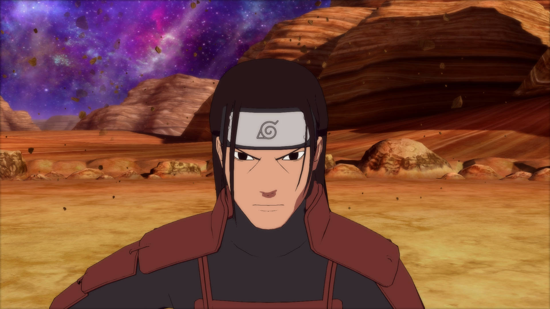 Hashirama Phone, anime ninja, desert, Full HD Desktop Wallpaper