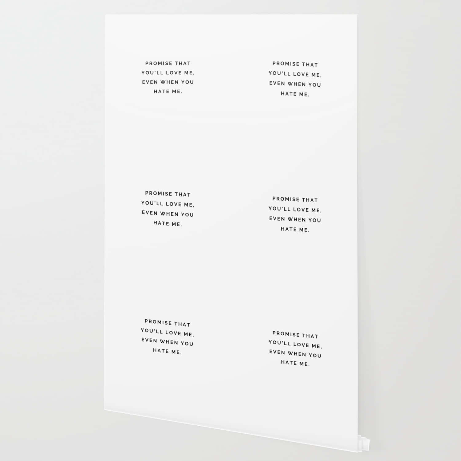 Hate Me, white wallpaper, black text, HD Desktop Wallpaper