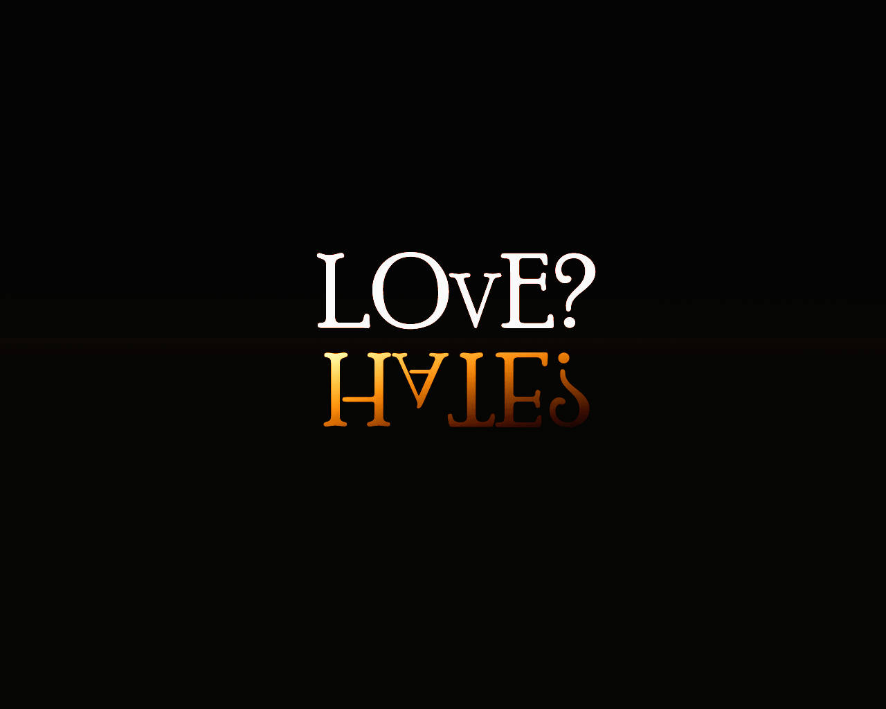 Love, Hate, white, HD Desktop Wallpaper