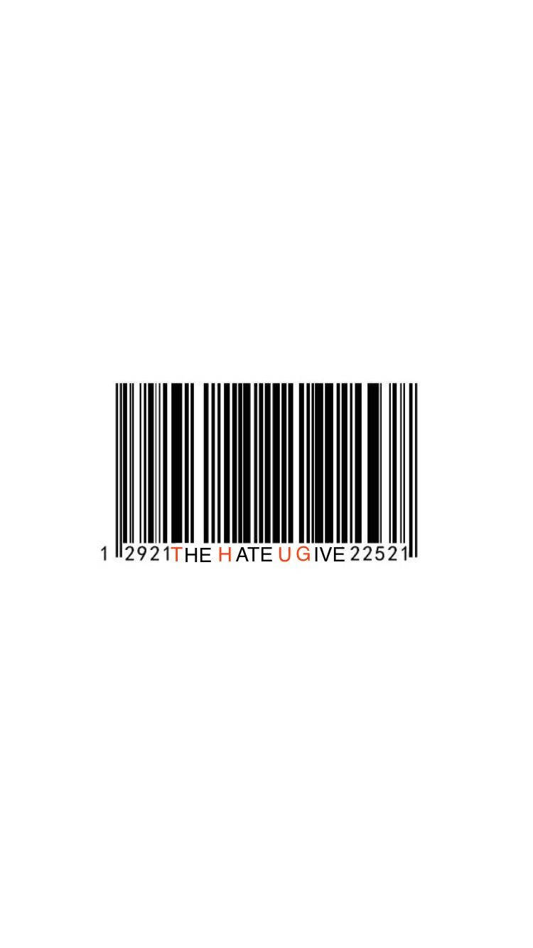 I Hate You Barcode, 1 2921THE HATE UGIVE 22521, white background, HD Phone Wallpaper