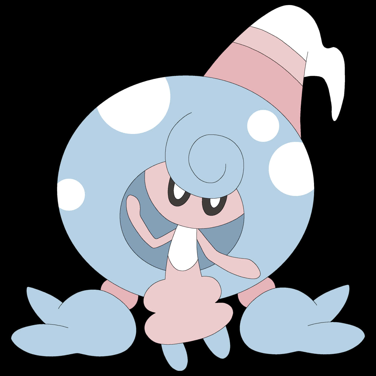Hattrem, blue and pink spotted, party hat, HD Desktop Wallpaper