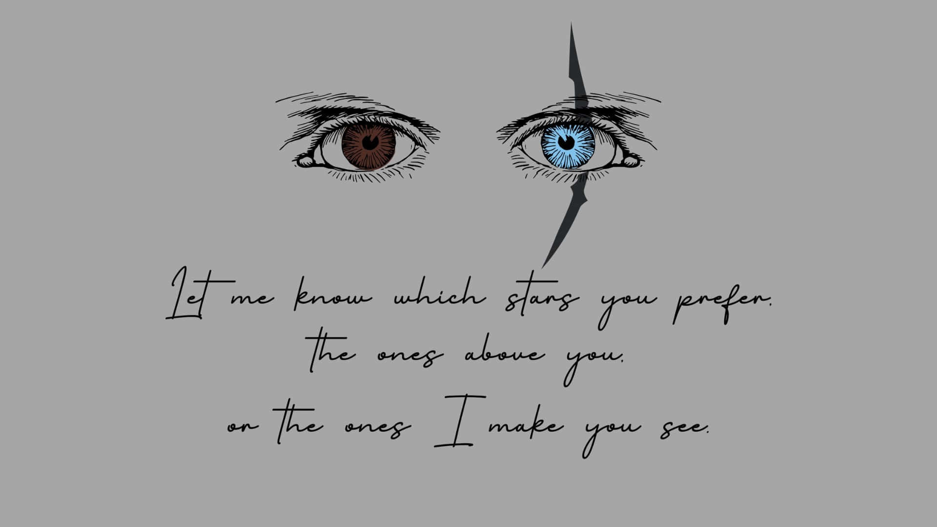 Haunting Adeline, eyes, brown, Full HD Desktop Wallpaper