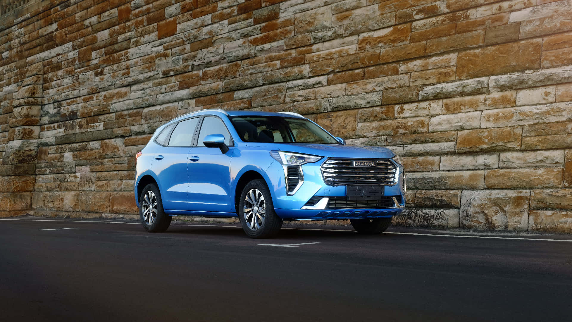 Haval, SUV, blue, Full HD Desktop Wallpaper