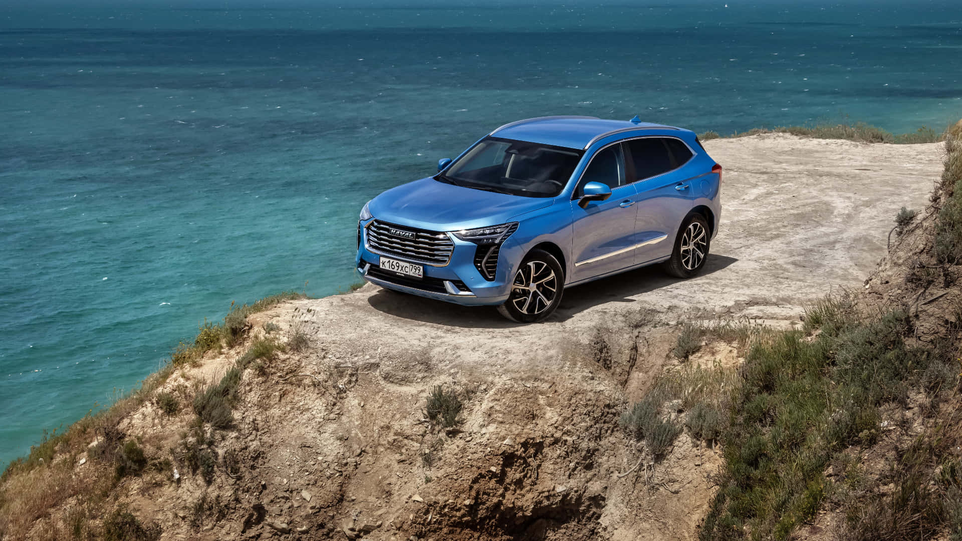 Haval, SUV, blue, Full HD Desktop Wallpaper