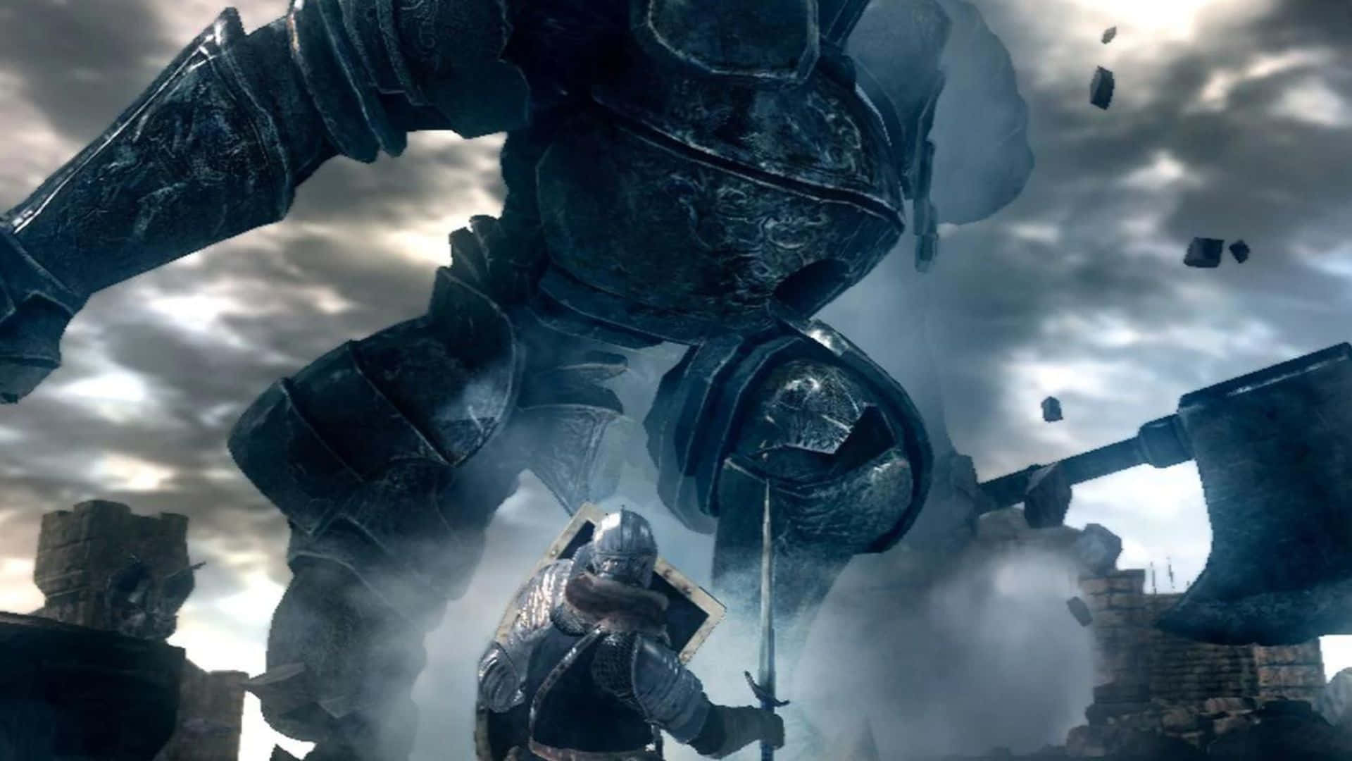 Havel The Rock, armor, colossal armored giant, Full HD Desktop Wallpaper