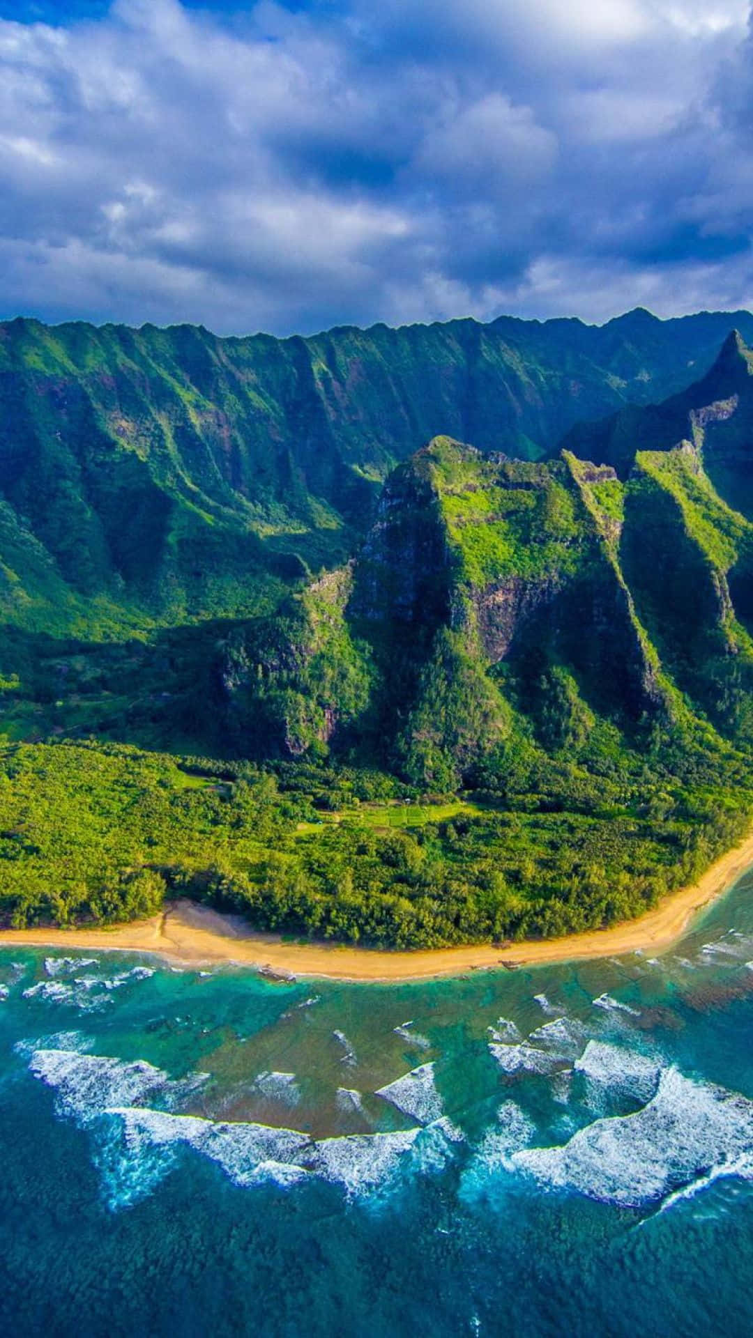 Hawaii, iPhone, sunset, Full HD Phone Wallpaper