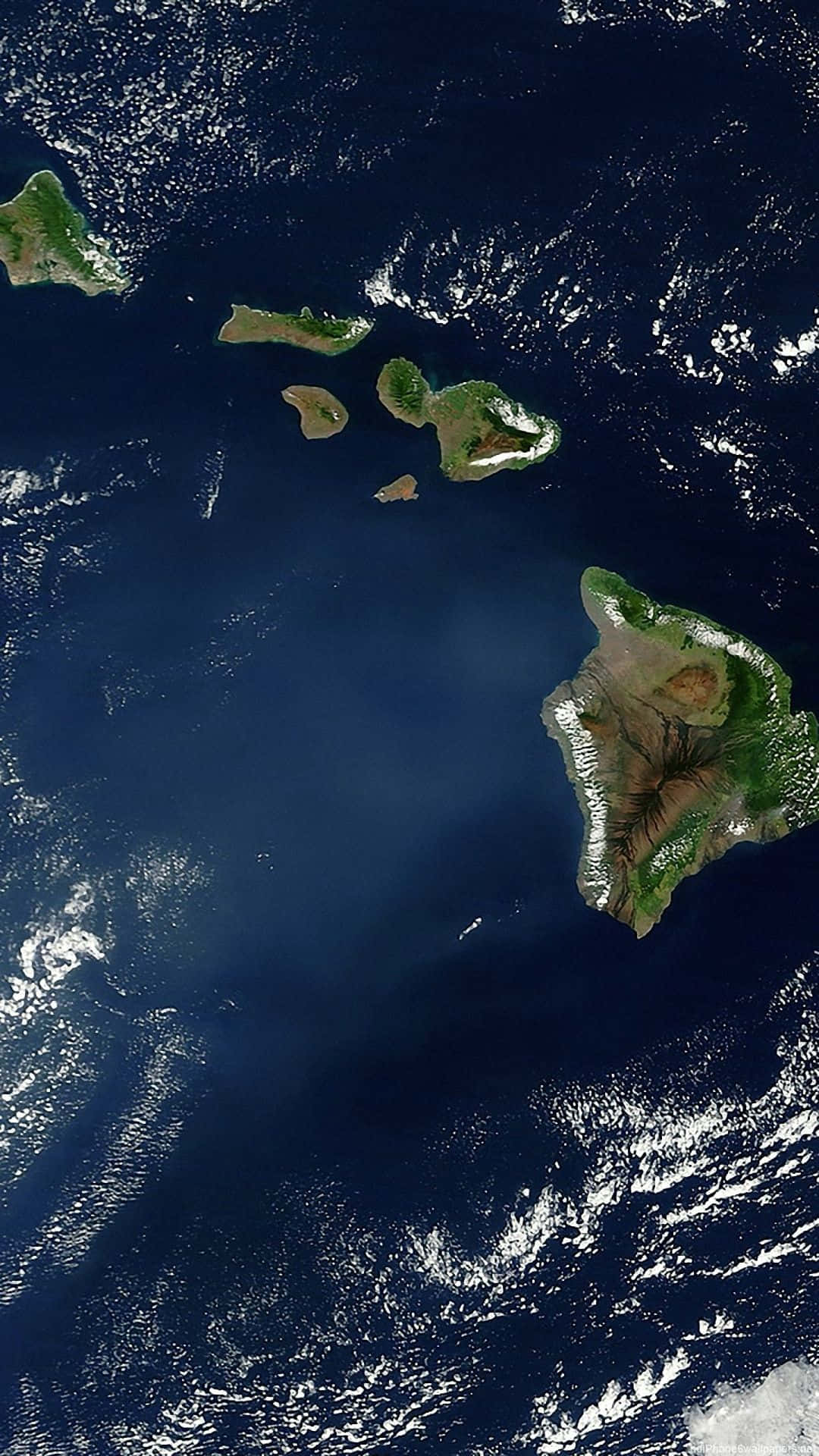 Hawaii, volcanic islands, green forests, Full HD Phone Wallpaper