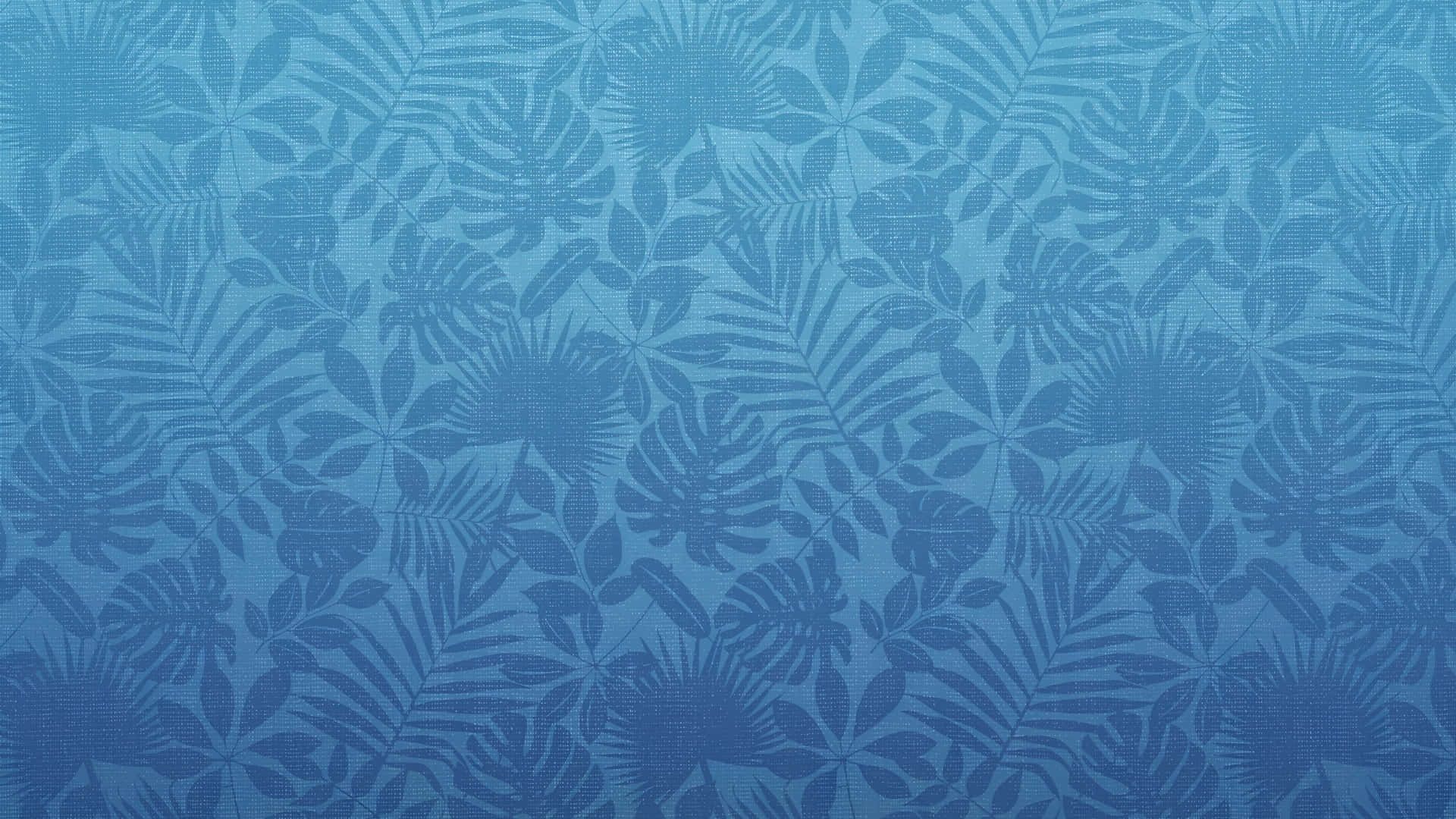Hawaiian, tropical leaf pattern, blue, Full HD Desktop Wallpaper