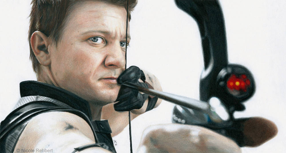 Hawkeye, tactical gear, bow, SD Desktop Wallpaper