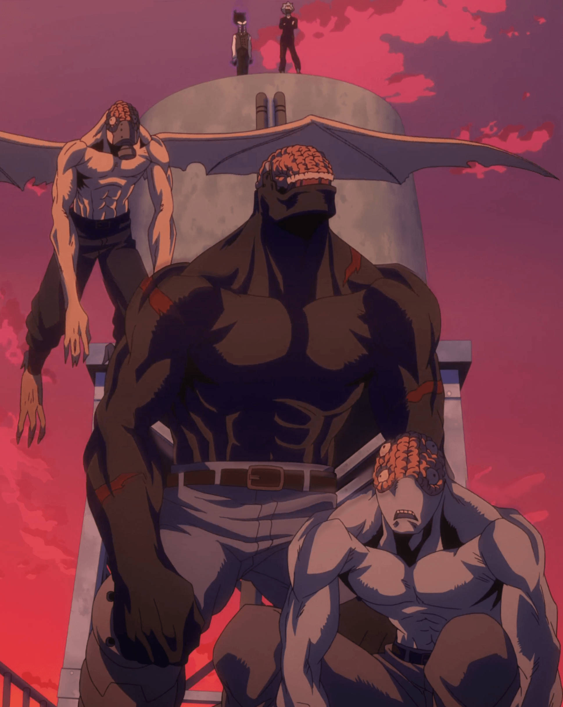 Hawks, My Hero Academia, bat-like wings, Full HD Phone Wallpaper