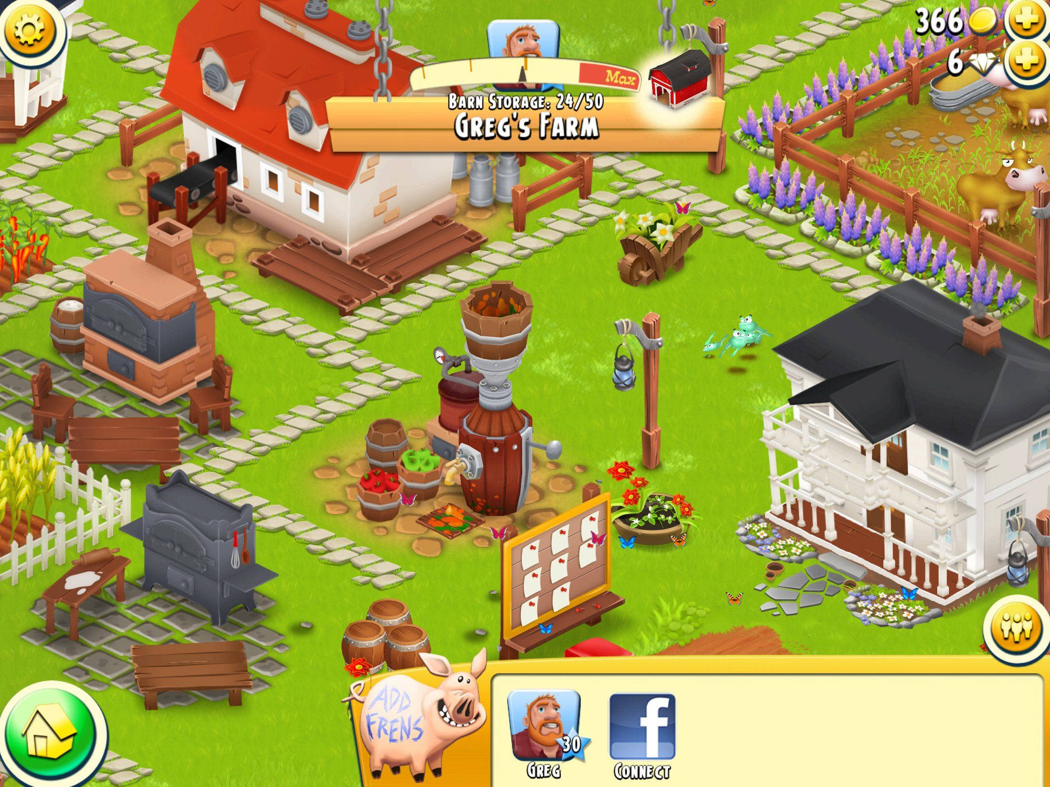 Hay Day, farmhouse, barns, Full HD Desktop Wallpaper