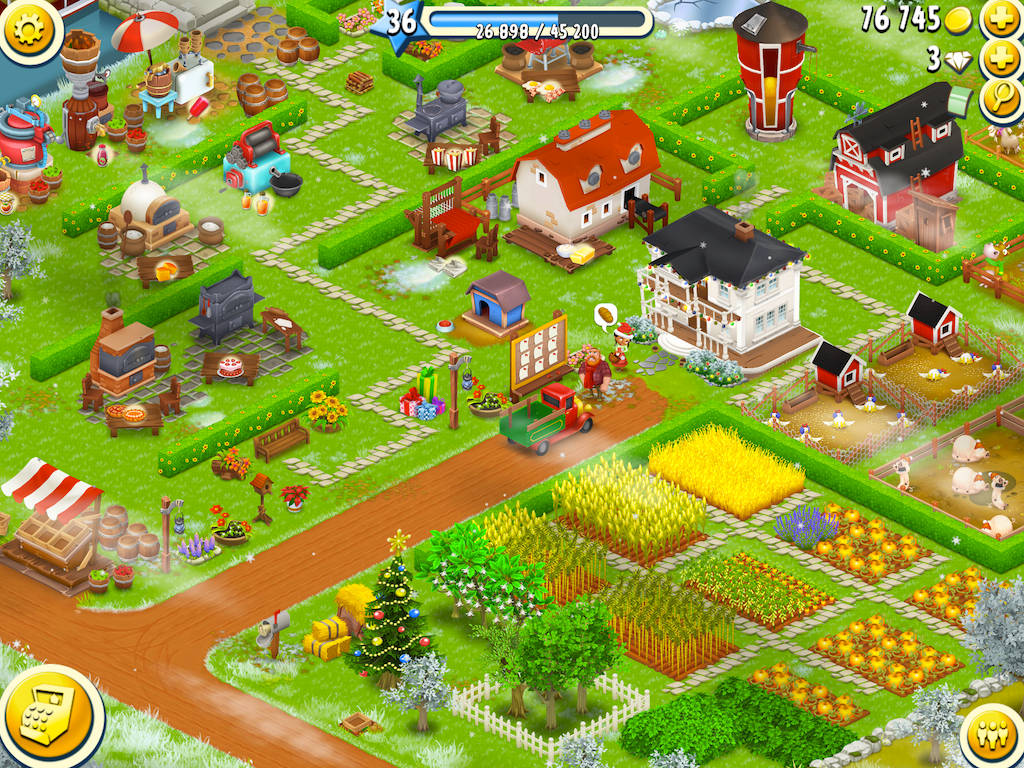 Hay Day, Level 36, farm, SD Desktop Wallpaper