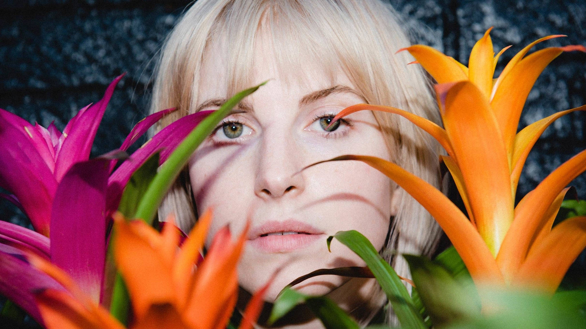 Hayley Williams, Petals for Armor, orange, Full HD Desktop Wallpaper