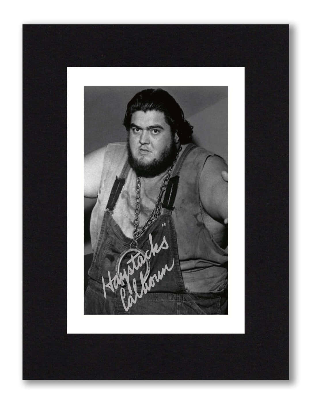 Haystacks Calhoun, overalls, chain necklace, HD Phone Wallpaper
