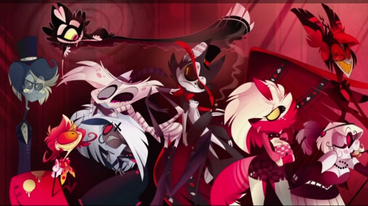 Hazbin Hotel, guests, patients, HD Desktop Wallpaper