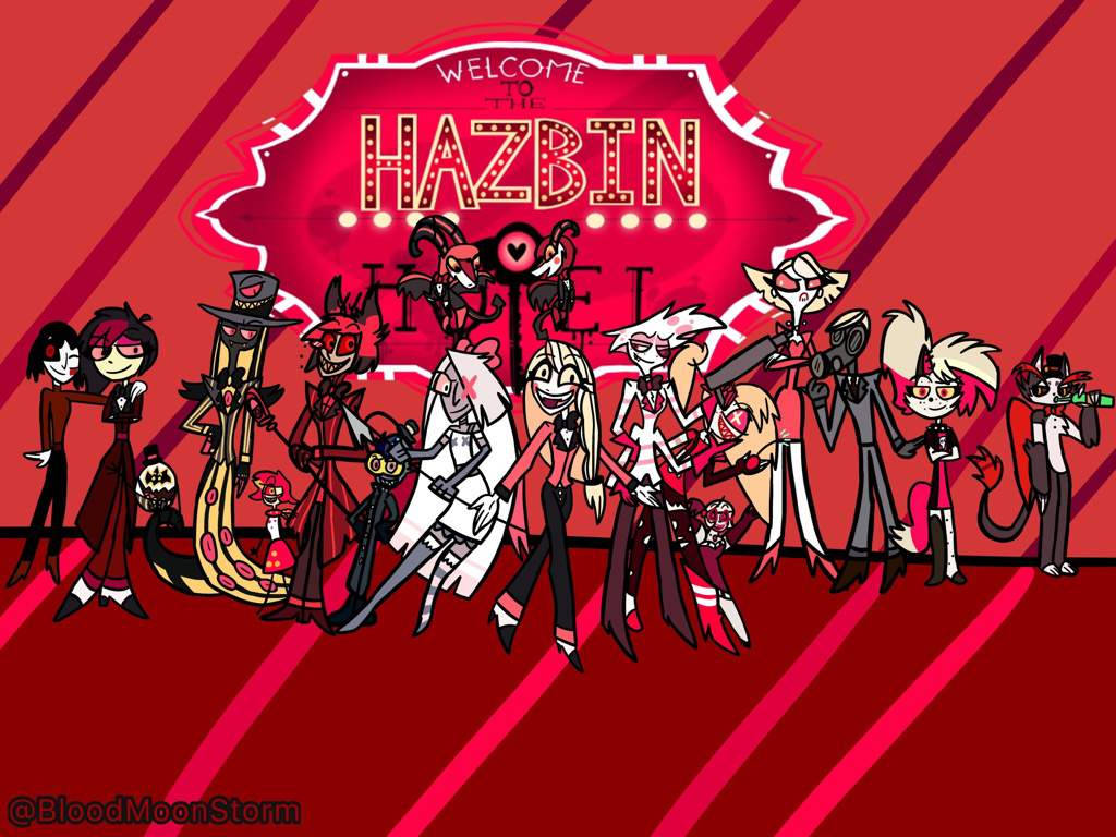 Hazbin Hotel, ragtag group of misfits, afterlife, SD Desktop Wallpaper