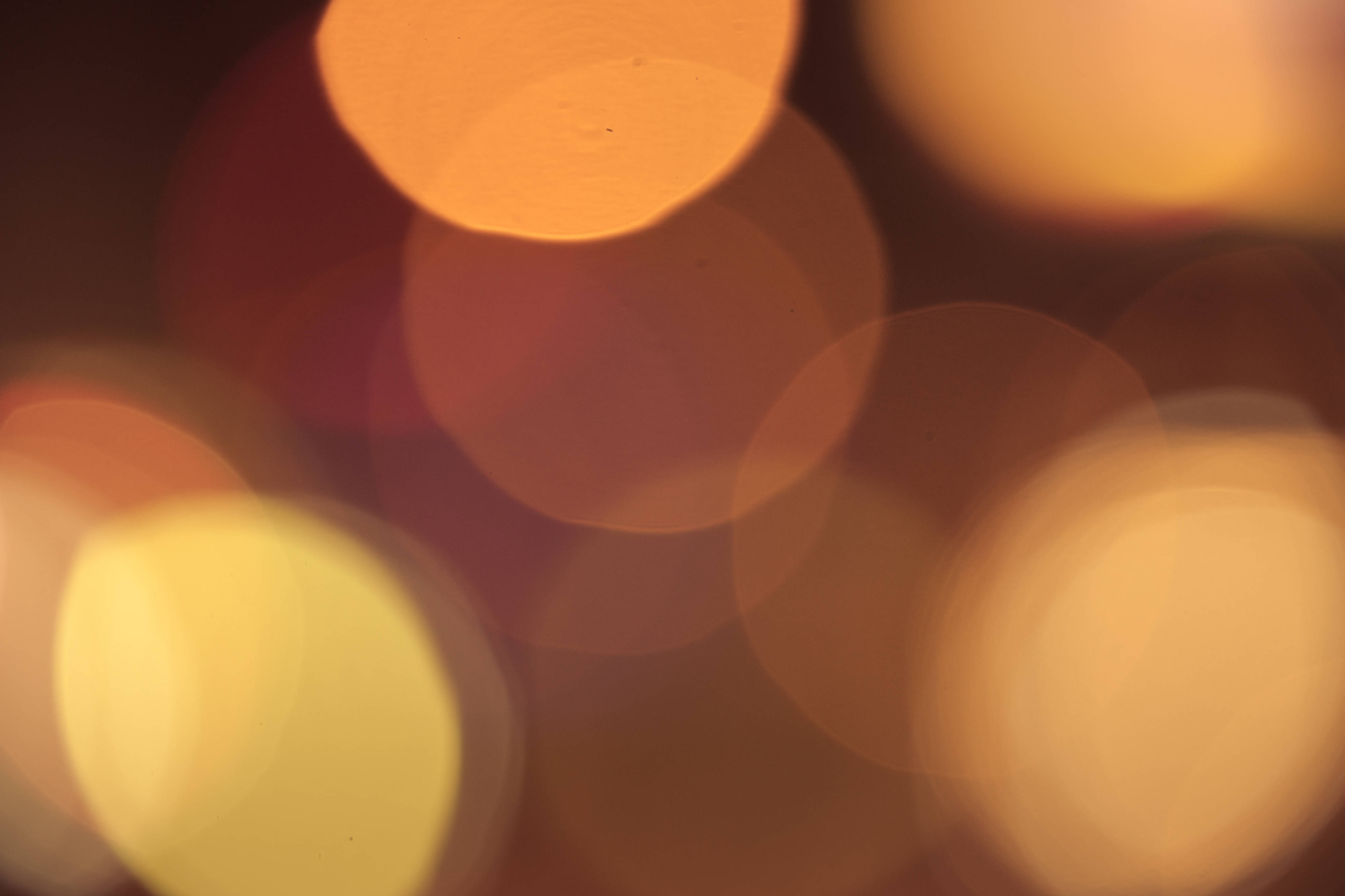 beige, bokeh, warm amber, 4K Desktop Wallpaper