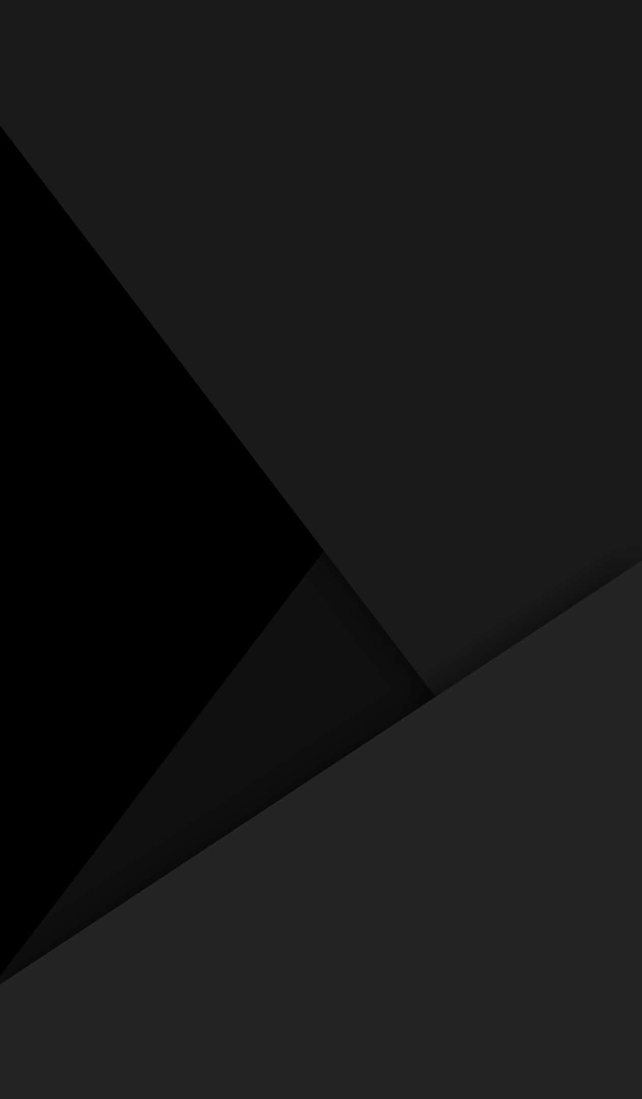 pure black oled, geometric black, dark gray, Full HD Phone Wallpaper